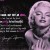 Placa metalica - Marilyn Monroe "I'm good but not an angel" - 30x40 cm